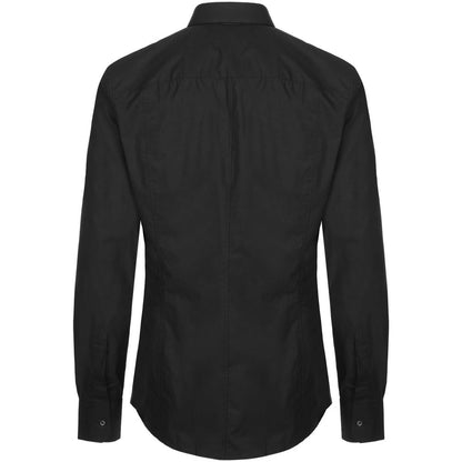 Dolce &amp; Gabbana Sort bomuldsskjorte