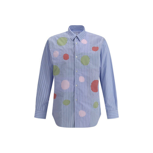Comme Des Garçons skjorte stribet skjorte