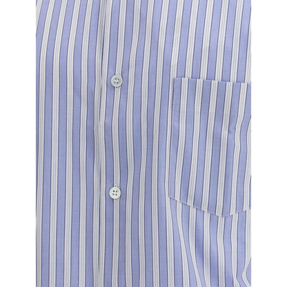 Comme Des Garçons skjorte stribet skjorte