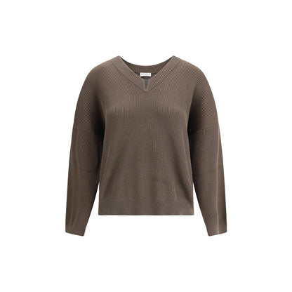 Brunello Cucinelli sweater med V-hals
