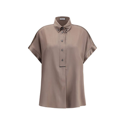 Brunello Cucinelli silkeskjorte