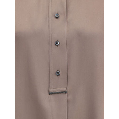 Brunello Cucinelli silkeskjorte