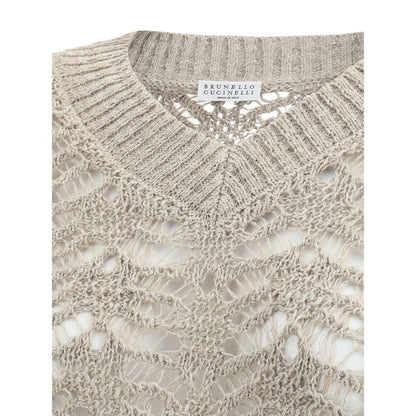 Brunello Cucinelli linned sweater