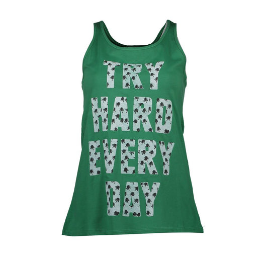 Silvian Heach Grøn Bomuld Dame Tanktop