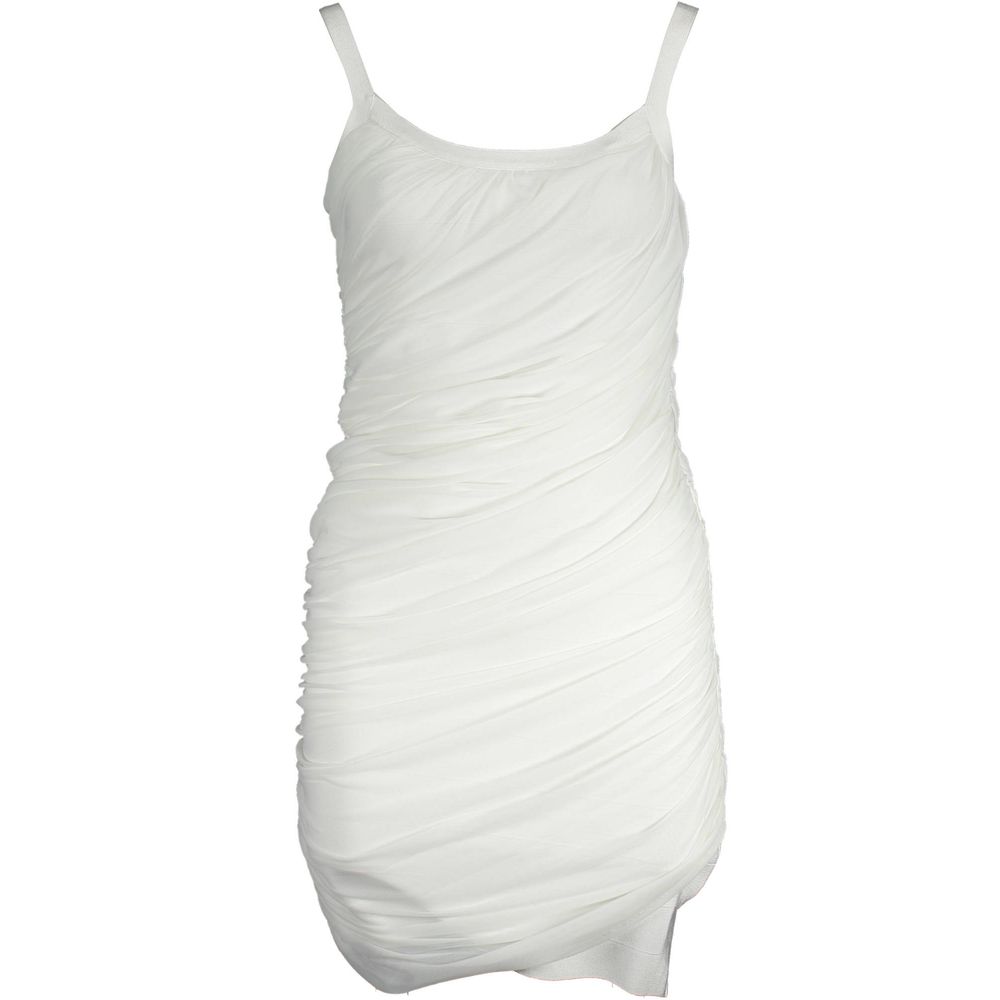 Marciano by Guess Hvid Viskose Kjole Til Kvinder