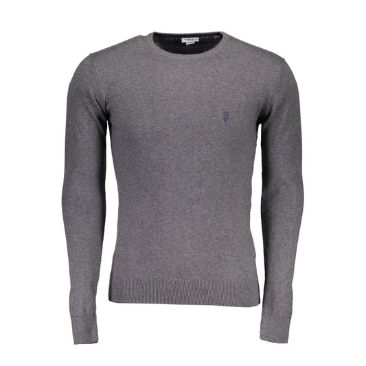 US POLO ASSN. Grå bomulds herretrøje