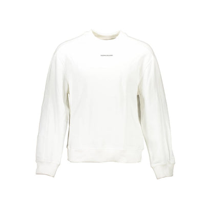 Calvin Klein Hvid Bomulds Herretrøje