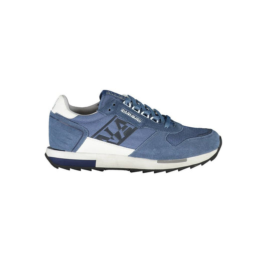 Napapijri blå polyester sneaker til mænd