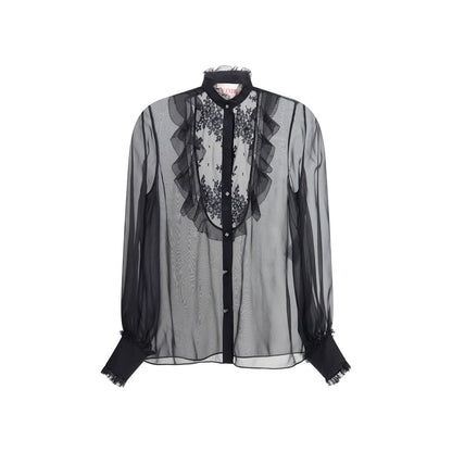Valentino Chiffonskjorte