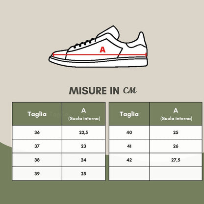 P448 Hvid Lædersneaker