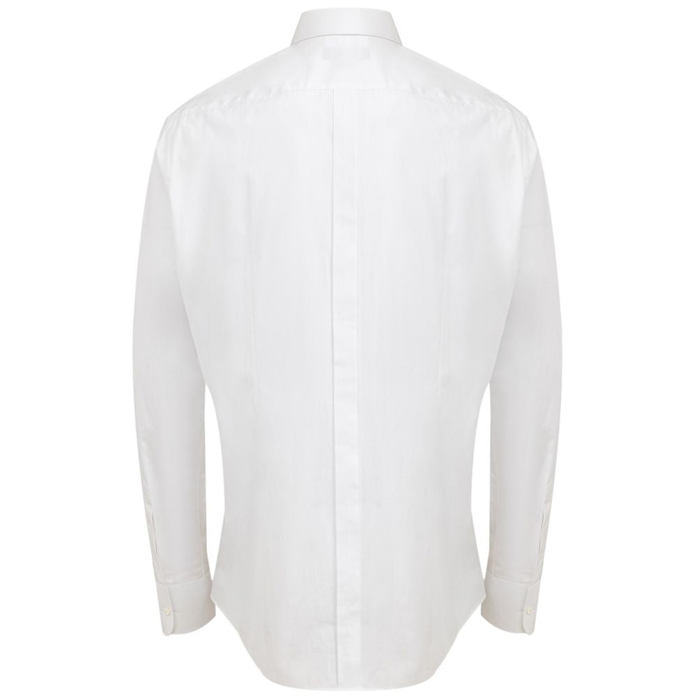 Dolce &amp; Gabbana Hvid Bomuldsskjorte