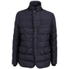 Dolce & Gabbana Blue Polyester Jackets & Coat