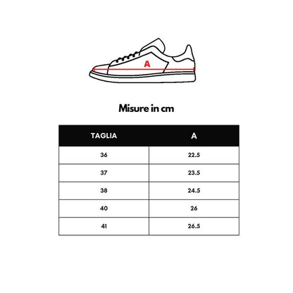 P448 Beige Lædersneaker