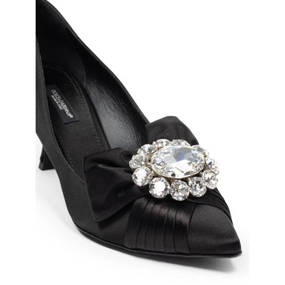 Dolce &amp; Gabbana sort viskose pumps