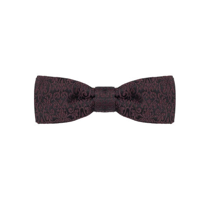 Dolce &amp; Gabbana Sorte Silkeslips &amp; Sløjfe