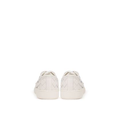 Bottega Veneta Hvid Lædersneaker