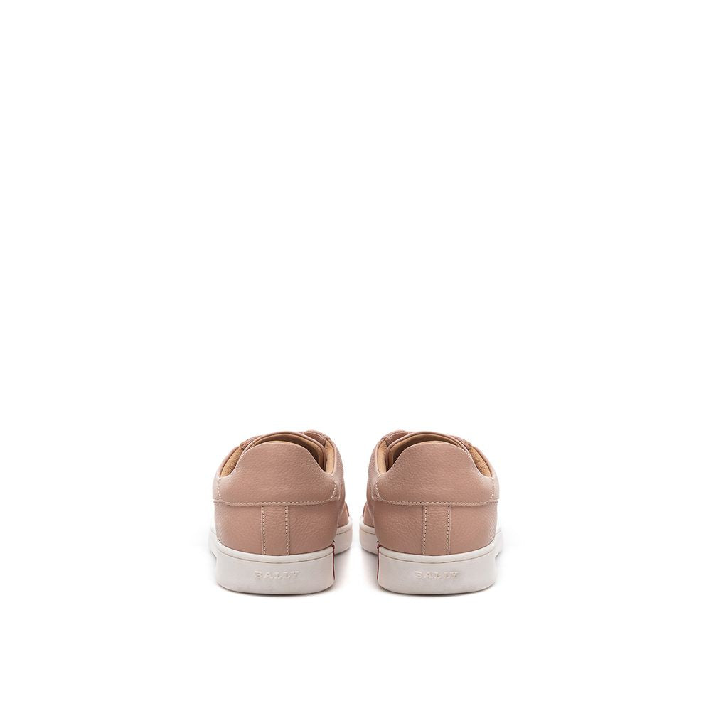 Bally Pink Lædersneaker
