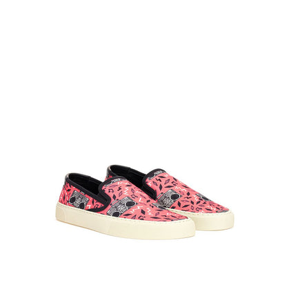 Saint Laurent lyserød bomuldssneaker