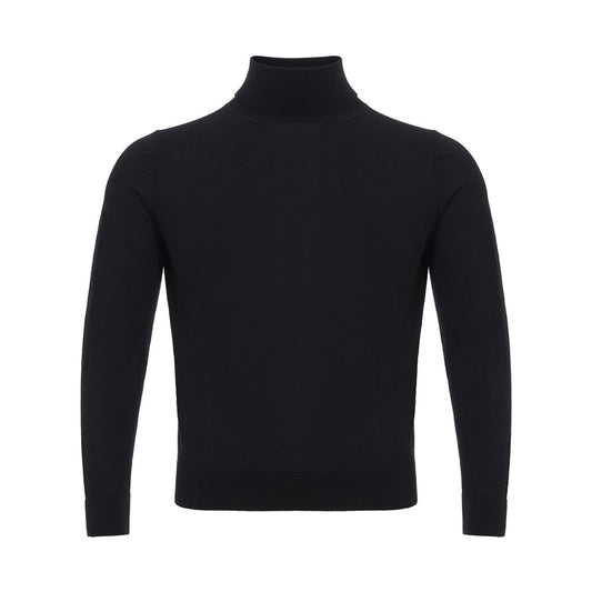 Colombo italiensk kashmir luksus sort sweater