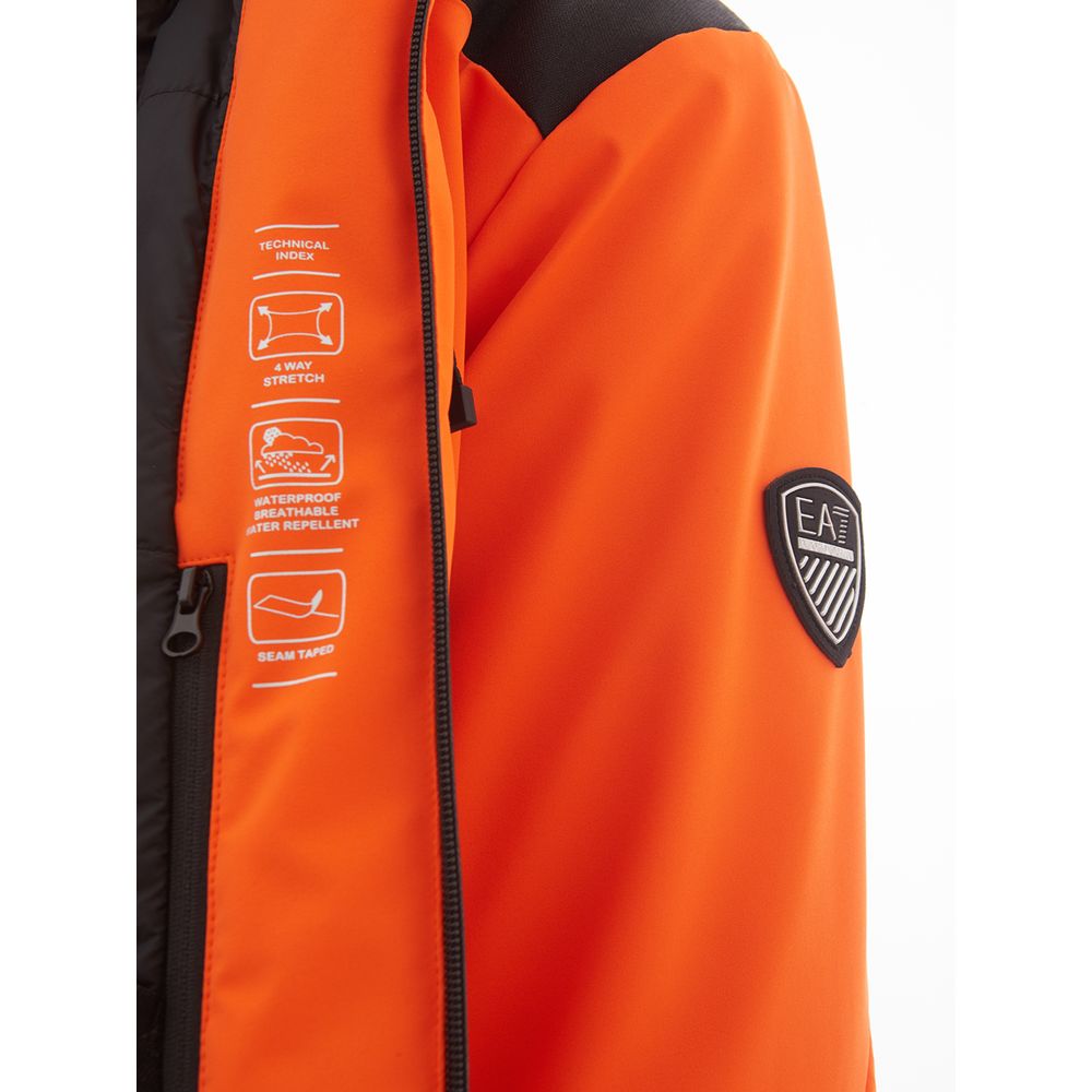 EA7 Emporio Armani Radiant Orange EA7 Letvægtsjakke