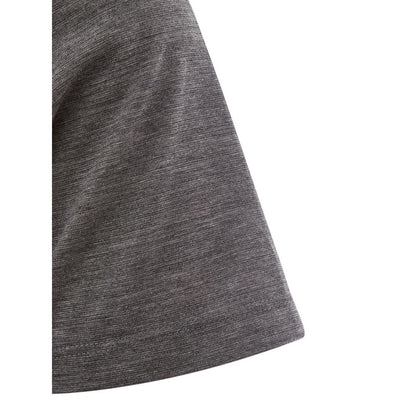 Lardini Elegant Grå Uld Designer T-shirt