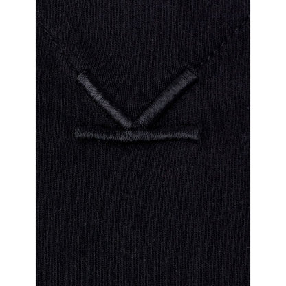 Kenzo Elegant Bomuld T-shirt i Tidløs Sort