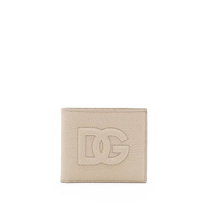 Dolce &amp; Gabbana Beige Læderpung