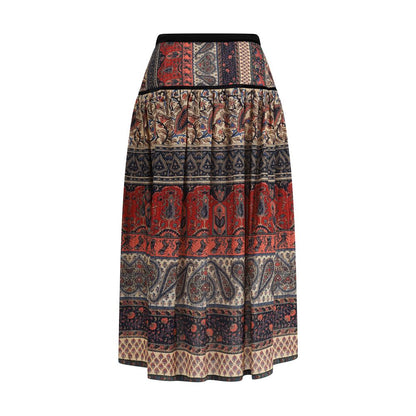Valentino Voyage Imaginaire midi-nederdel