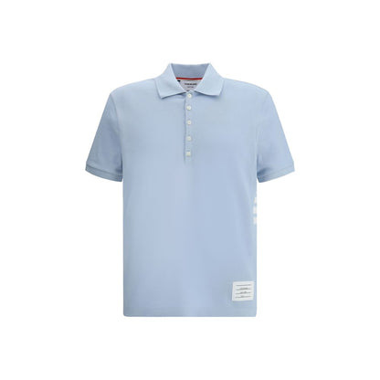Thom Browne poloshirt med ikoniske bånd