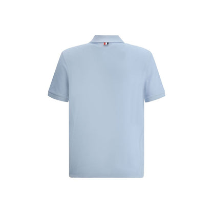Thom Browne poloshirt med ikoniske bånd