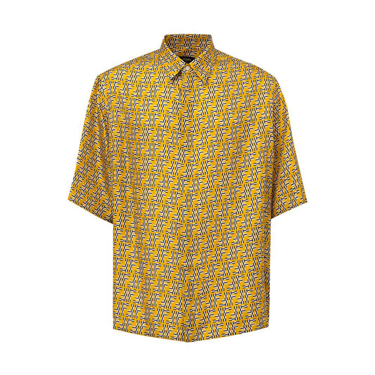 Fendi Gul Silkeskjorte