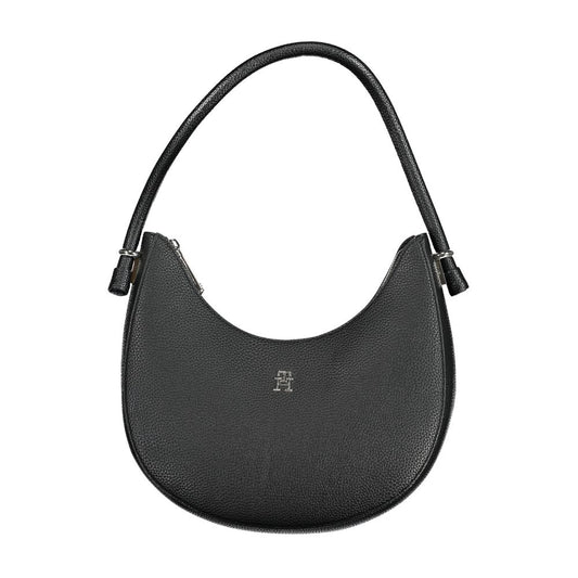 Tommy Hilfiger sort polyethylen håndtaske