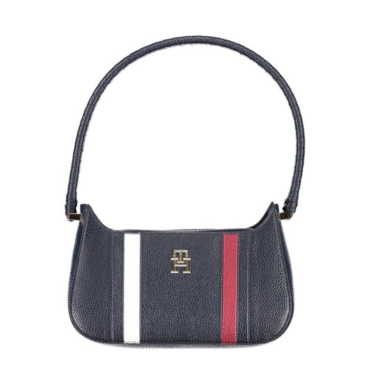 Tommy Hilfiger blå polyethylen håndtaske