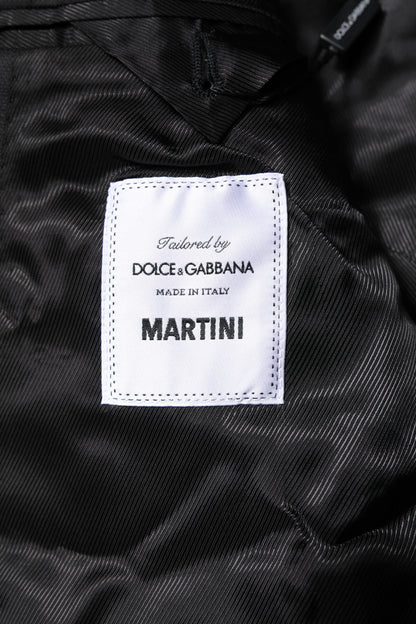 Dolce &amp; Gabbana Sort Enkeltradet Herrefrakke MARTINI Blazer