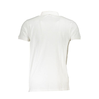 Cavalli Class hvid bomuldspoloshirt