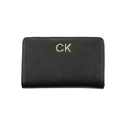 Calvin Klein sort polyester håndtaske