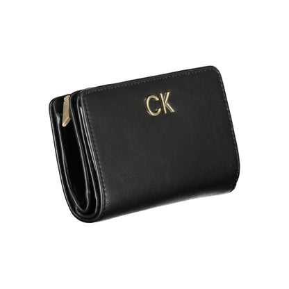 Calvin Klein sort polyester håndtaske