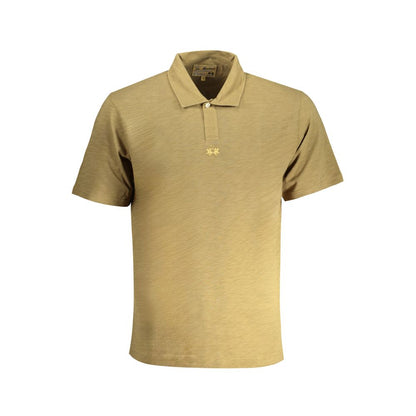 La Martina Grøn bomulds poloshirt