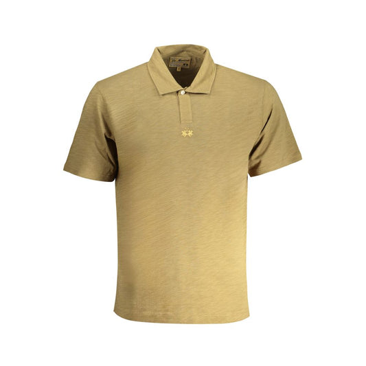 La Martina Grøn bomulds poloshirt