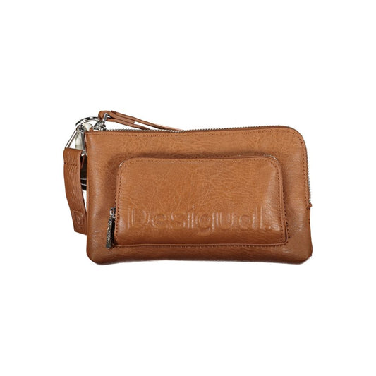 Desigual Brun Polyethylen Håndtaske