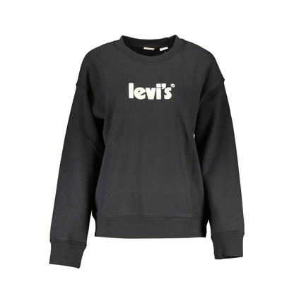 Levi's sort bomulds-trøje til kvinder