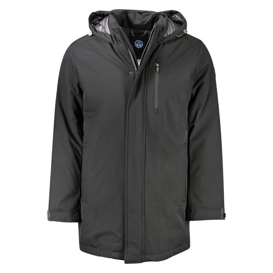 North Sails Sort Polyester Herrejakke