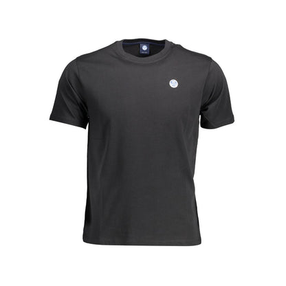 North Sails sort bomulds-T-shirt til mænd