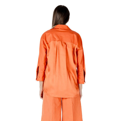 Liu Jo Orange Bomuldsskjorte