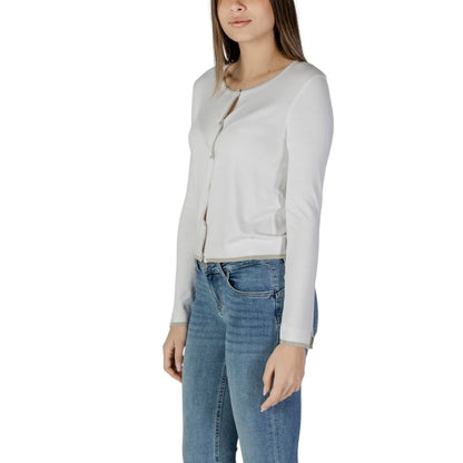 Liu Jo White Viscose Cardigan