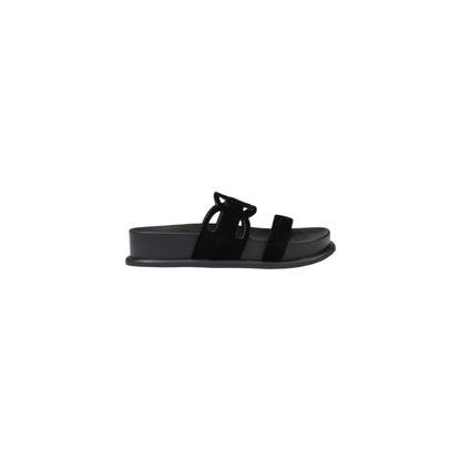 Liu Jo sort lædersandal