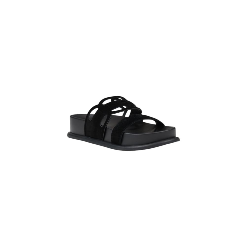 Liu Jo sort lædersandal