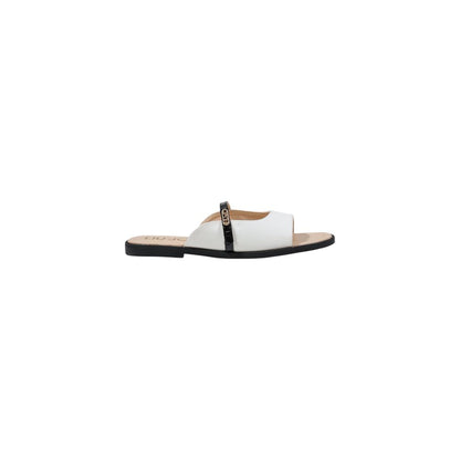 Liu Jo Sorte Og Hvide Polyethylen Sandaler