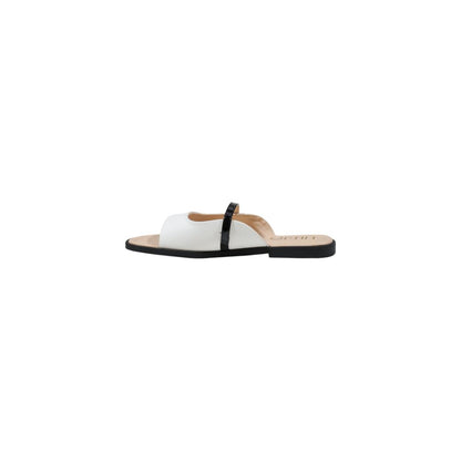 Liu Jo Sorte Og Hvide Polyethylen Sandaler