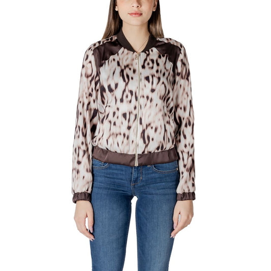 Liu Jo Beige Polyesterjakker &amp; Frakke